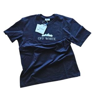 Off-White Black Graphic Tee Men’s Size XL